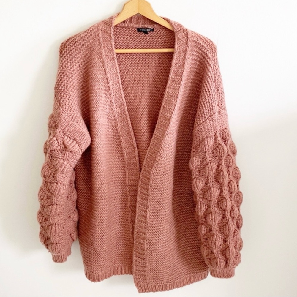 Papermoon Bauble Sleeve Cardigan. Sz L.